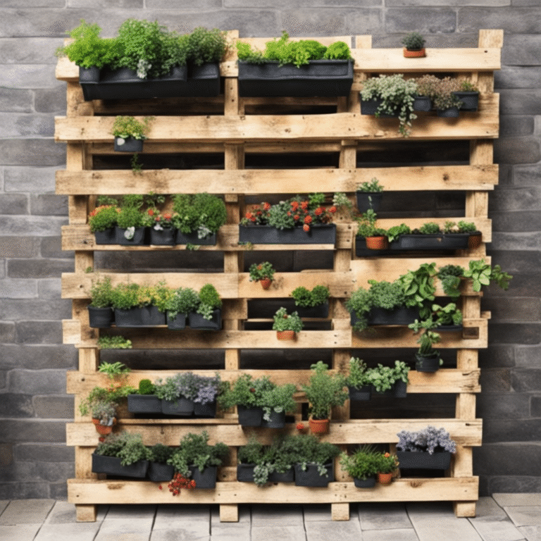 Dicas fáceis para preparar um palete antes de transformá-lo em um jardim vertical