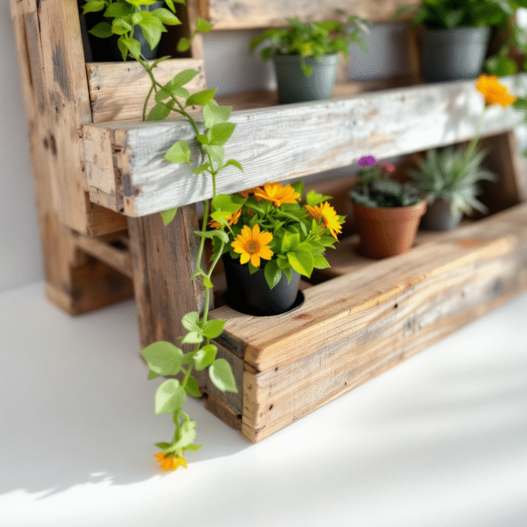 Que tipo de palete escolher para um jardim vertical de longa duração?