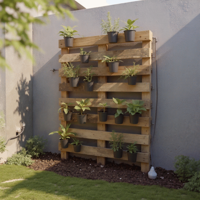 Como Construir um Jardim Vertical de Paletes Completamente Sustentável: O Projeto Familiar que Vai Transformar sua Casa e Ensinar Sustentabilidade para seus Filhos