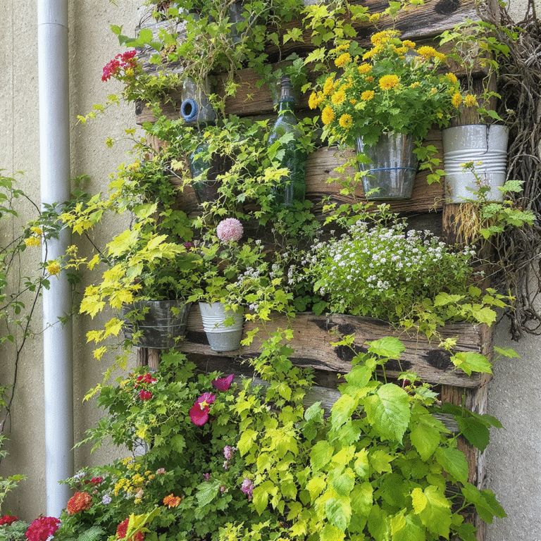 Upcycling: Transforme Resíduos em Acessórios Ecológicos para o Seu Jardim Vertical
