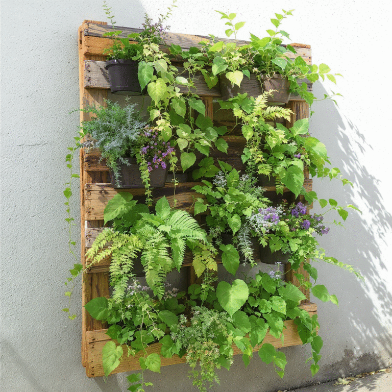 Como Usar Plantas Pendentes para Criar um Efeito Cascata em Jardins de Paletes: Guia Técnico Profissional